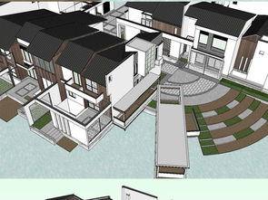 中式别墅度假村设计 从建筑模型到未来建筑信息模型技术的融合之道